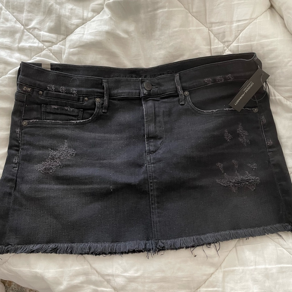 Nwt Citizens Of Humanity Jean Skirt